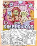 73 Coloring pages for a Cute Girl Relaxing Days - printable PDF