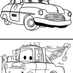 Disney Cars McQueen Coloring Pages for Boys - Printable PDF