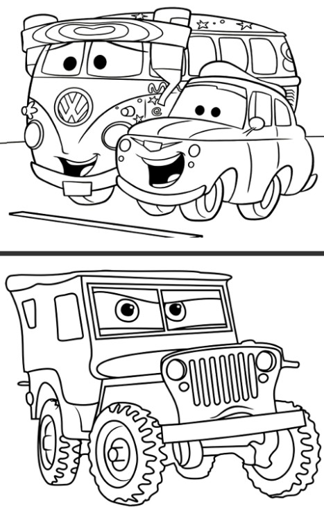 Disney Cars McQueen Coloring Pages for Boys - Printable PDF Disney Cars McQueen Coloring Pages for Boys - Printable PDF