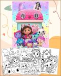 Gabby’s Dollhouse Dibujos Para Colorear - Imprimir PDF