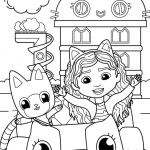 Gabby’s Dollhouse Dibujos Para Colorear - Imprimir PDF