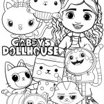 Gabby’s Dollhouse Dibujos Para Colorear - Imprimir PDF