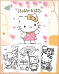 Hello Kitty Coloring Pages - Printable PDF