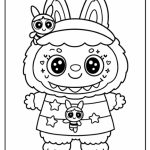 Labubu Dibujos Para Colorear Para Ninõs - Imprimir PDF