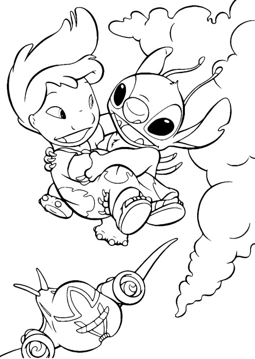 Lilo and Stitch Disney Coloring Pages for Kids - Printable PDF Lilo and Stitch Disney Coloring Pages for Kids - Printable PDF