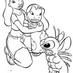 Lilo and Stitch Disney Coloring Pages for Kids - Printable PDF