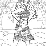 Moana Disney 40 Dibujos Para Colorear - Imprimir