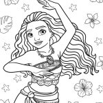 Moana Disney 40 Dibujos Para Colorear - Imprimir