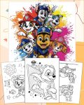 Paw Patrol Coloring Pages for Kids - Printable PDF