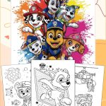 Paw Patrol Coloring Pages for Kids - Printable PDF