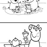 Peppa Pig Coloring Pages for Kids - Printable PDF