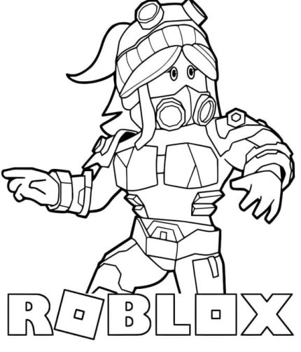 Best Minecraft and Roblox Coloring Page Printable