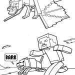 Best Minecraft and Roblox Coloring Page Printable
