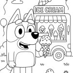 22 Bluey Coloring Pages for Kids - Printable PDF