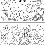 Cute Animals Coloring Pages for Kids - Printable PDF