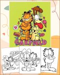 45 Garfield Coloring Pages for Kids - Printable PDF