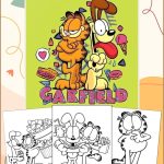 45 Garfield Coloring Pages for Kids - Printable PDF