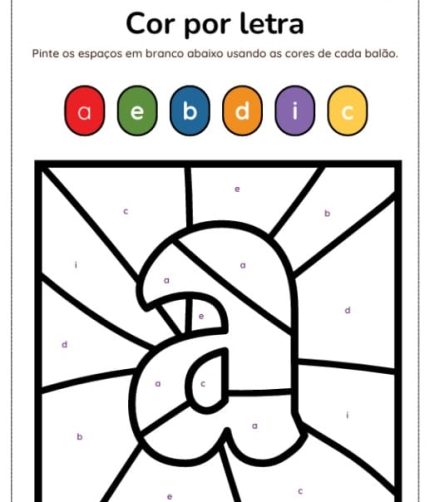 Printable Activities for Early Childhood Education - PT BR