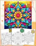 Mandala Printable Coloring Pages for Adults