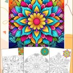 Mandala Printable Coloring Pages for Adults