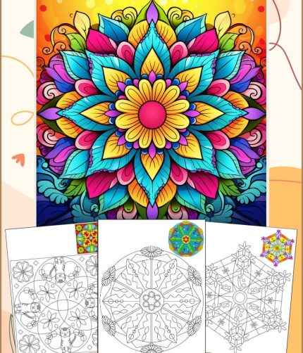 Mandala Printable Coloring Pages for Adults