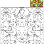 Mandala Printable Coloring Pages for Adults