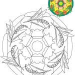 Mandala Printable Coloring Pages for Adults