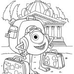 Monsters Inc Coloring Pages for Kids - Printable PDF