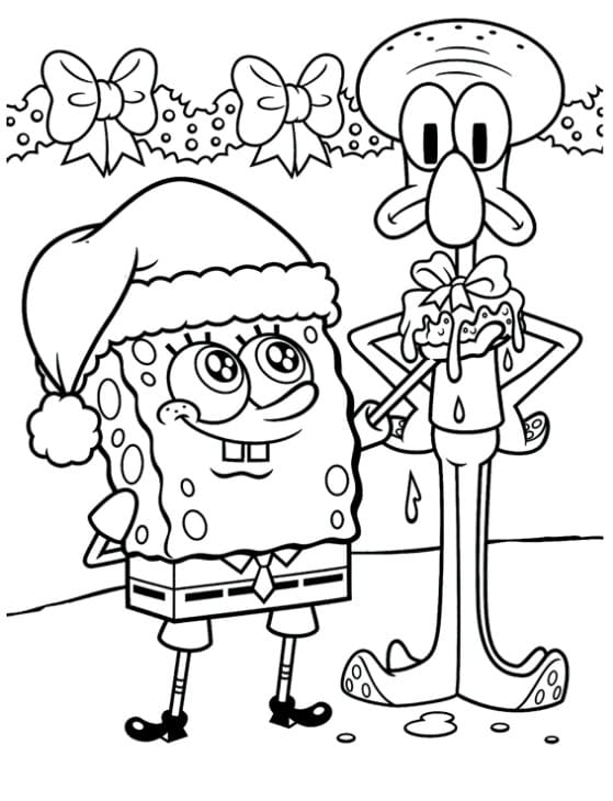 Desenhos Bob Esponja Para Colorir - Imprimir PDF