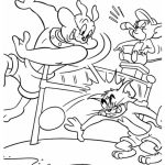 Tom e Jerry Coloring Pages for Kids Printable PDF