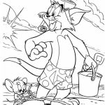 Tom e Jerry Coloring Pages for Kids Printable PDF