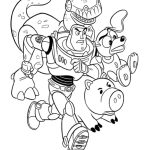 Toy Story Disney Coloring Pages for Kids Printable PDF