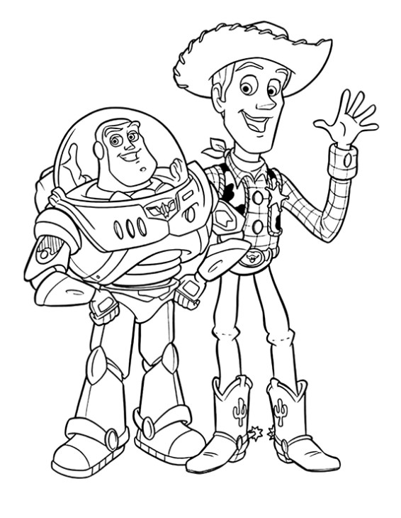 Toy Story Disney Coloring Pages for Kids Printable PDF Toy Story Disney Coloring Pages for Kids Printable PDF