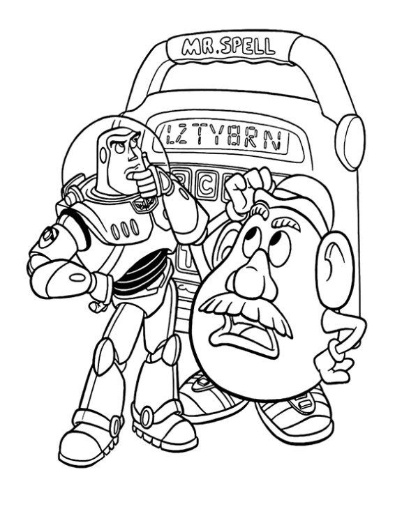 Toy Story Disney Coloring Pages for Kids Printable PDF Toy Story Disney Coloring Pages for Kids Printable PDF