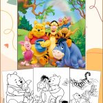 40 Winnie the Pooh Coloring Pages for Kids - Printable PDF