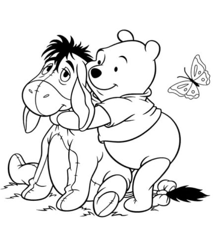 40 Winnie the Pooh Coloring Pages for Kids - Printable PDF