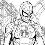 Spider-Man Coloring Page for Kids - Printable PDF