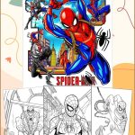 Spider-Man Coloring Page for Kids - Printable PDF